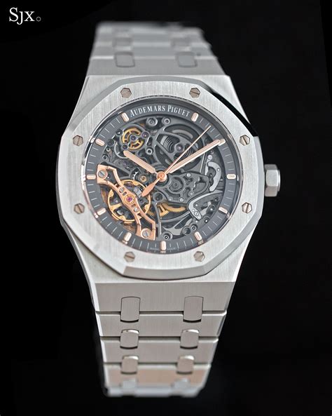 audemars piguet skeleton royal oak|audemars piguet royal oak openworked.